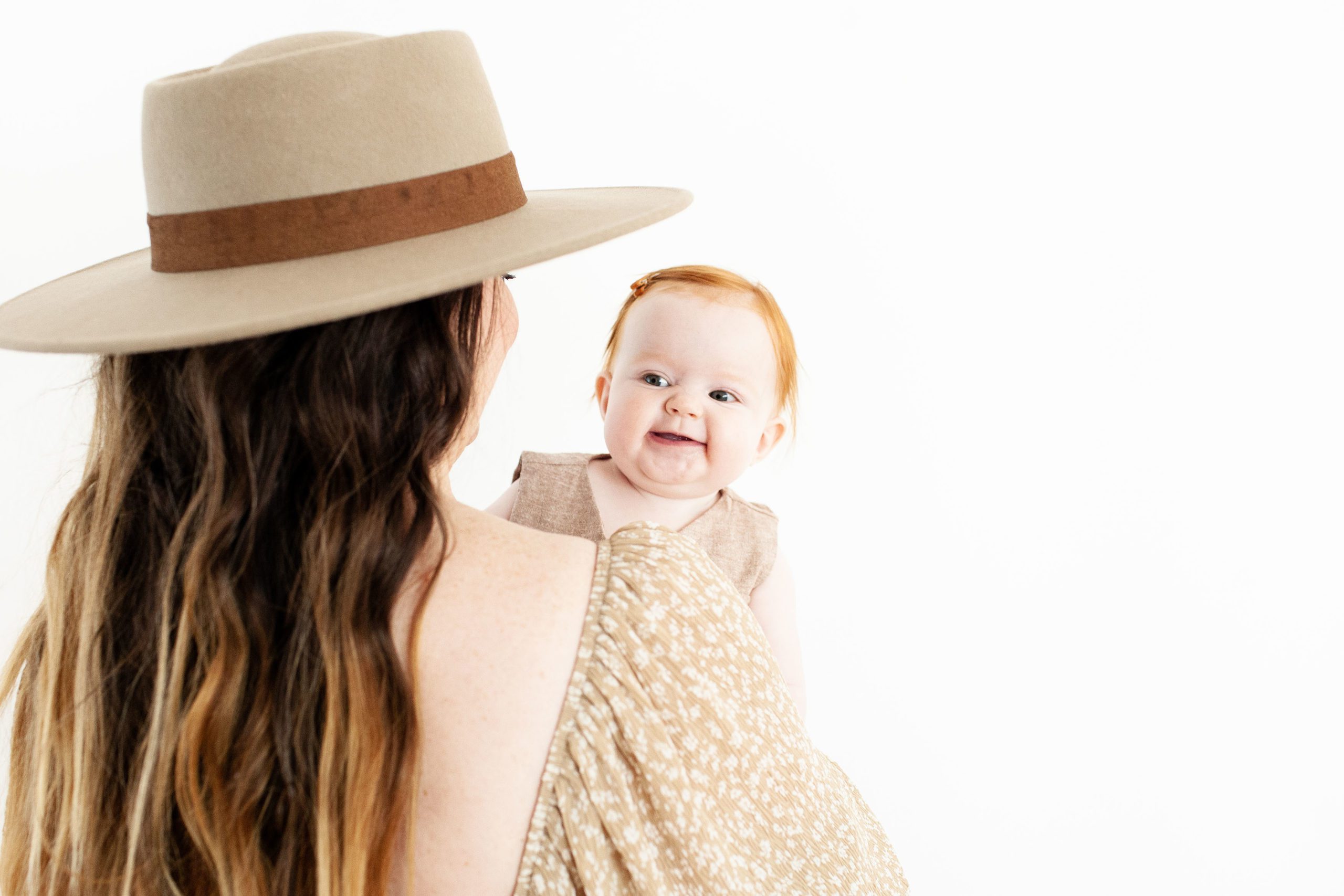 Six Month Baby Girl Motherhood Studio Photo Session in Tucson, Arizona