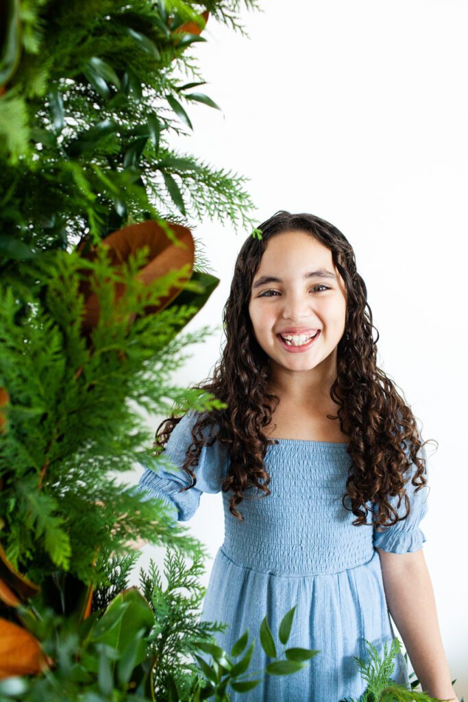 Holiday Kids portrait event 2023 studio portraits by Fletcher and Co in Tucson, Arizona