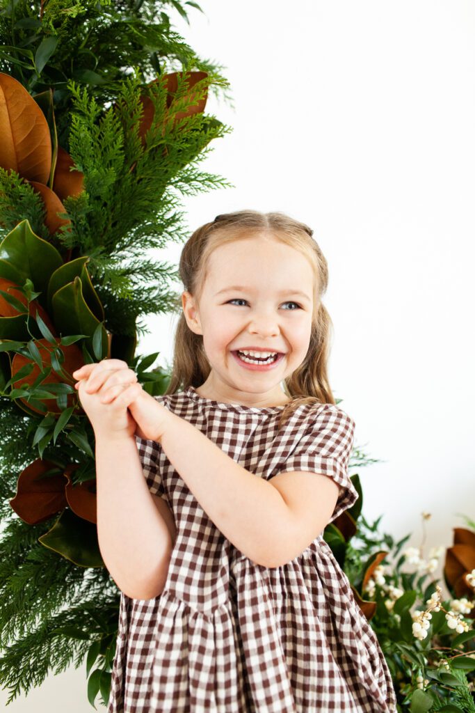 Holiday Kids portrait event 2023 studio portraits by Fletcher and Co in Tucson, Arizona