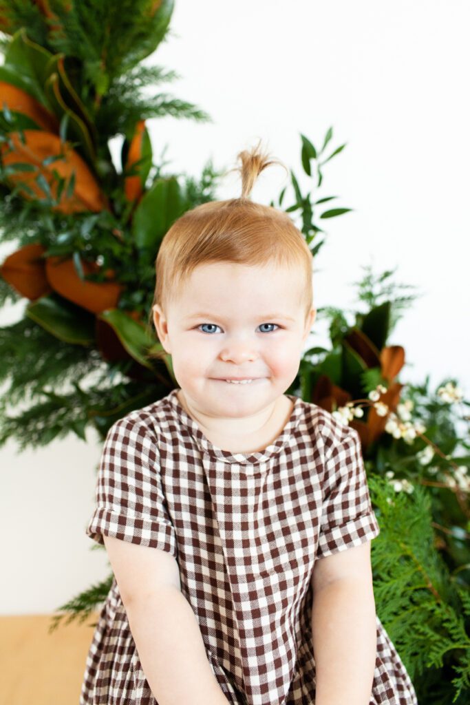 Holiday Kids portrait event 2023 studio portraits by Fletcher and Co in Tucson, Arizona