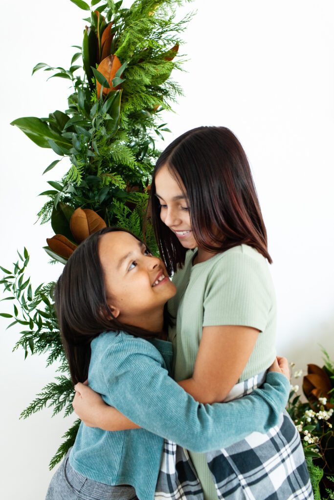 Holiday Kids portrait event 2023 studio portraits by Fletcher and Co in Tucson, Arizona